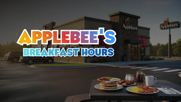 Applebee's Breakfast Hours