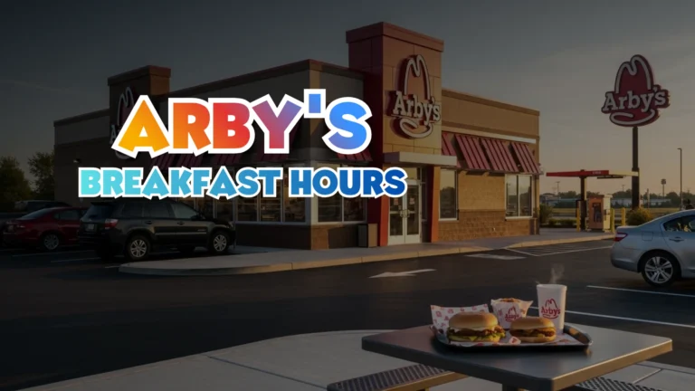 Arby's Breakfast Hours