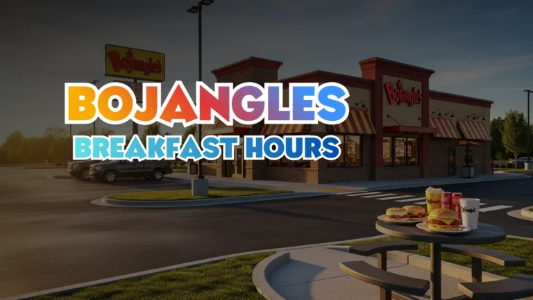 Bojangles Breakfast Hours