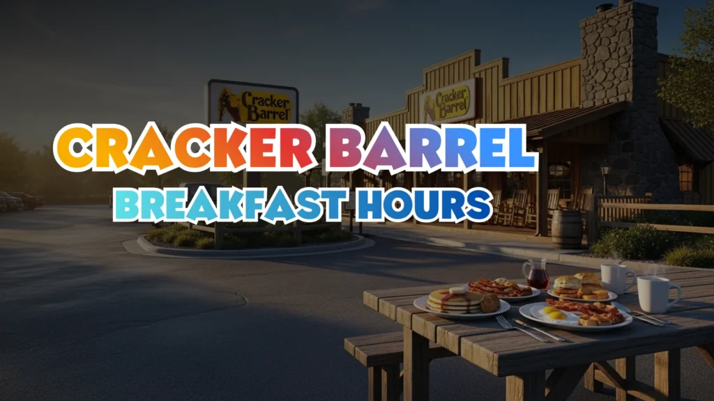 Cracker Barrel Breakfast Hours