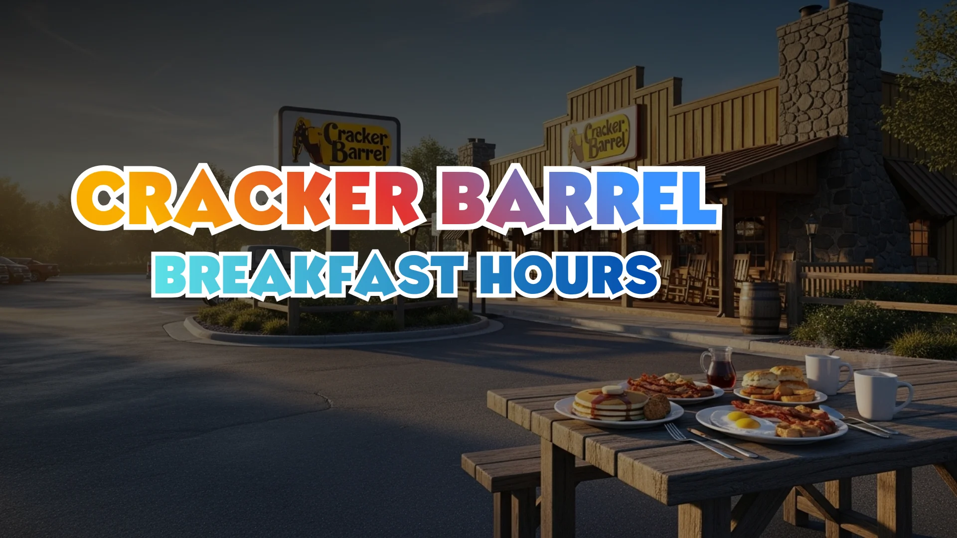 Cracker Barrel Breakfast Hours