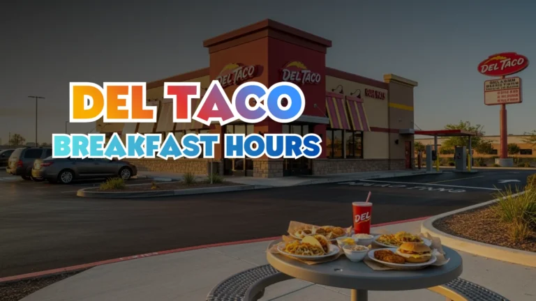 Del Taco Breakfast Hours