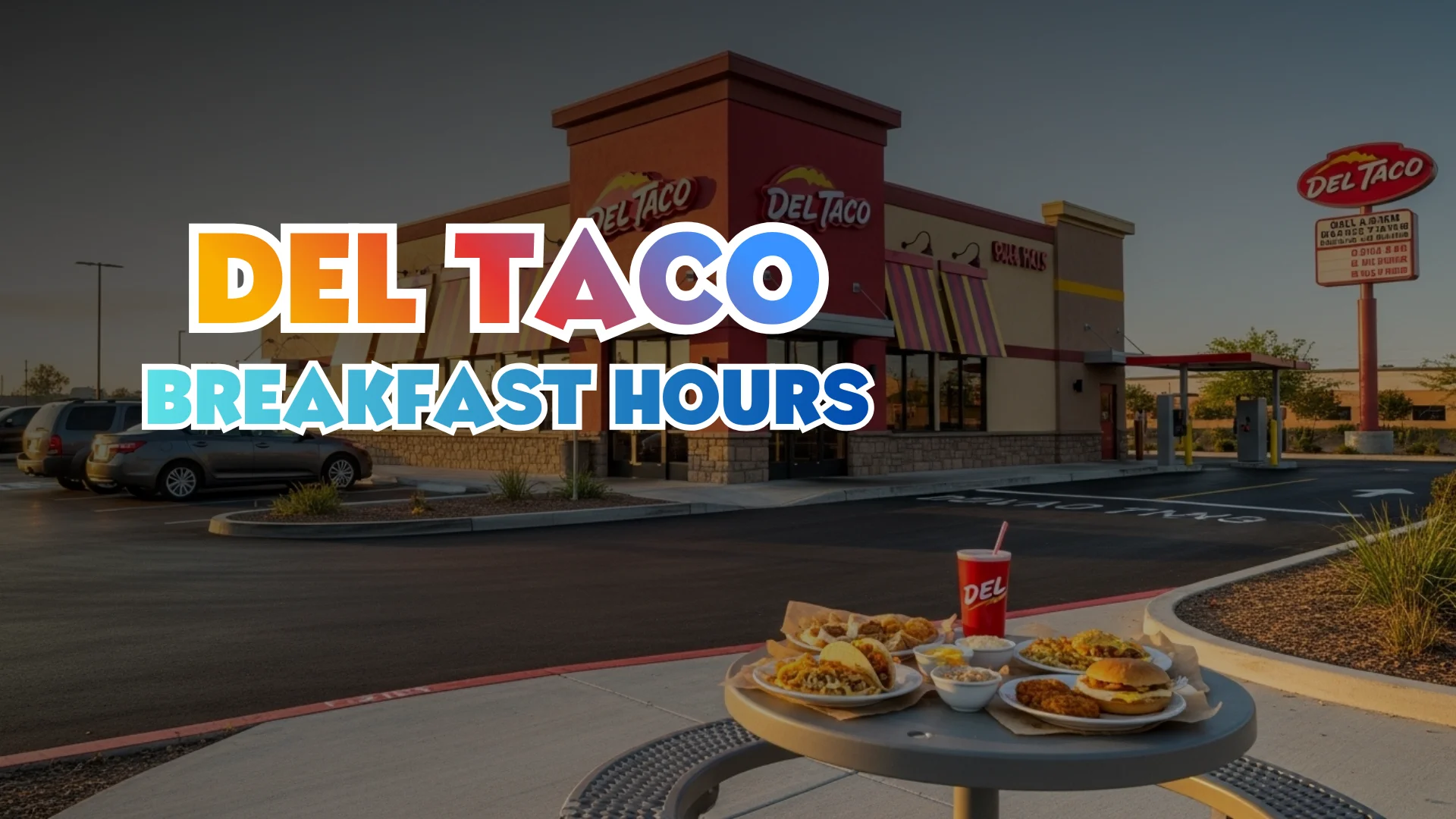 Del Taco Breakfast Hours