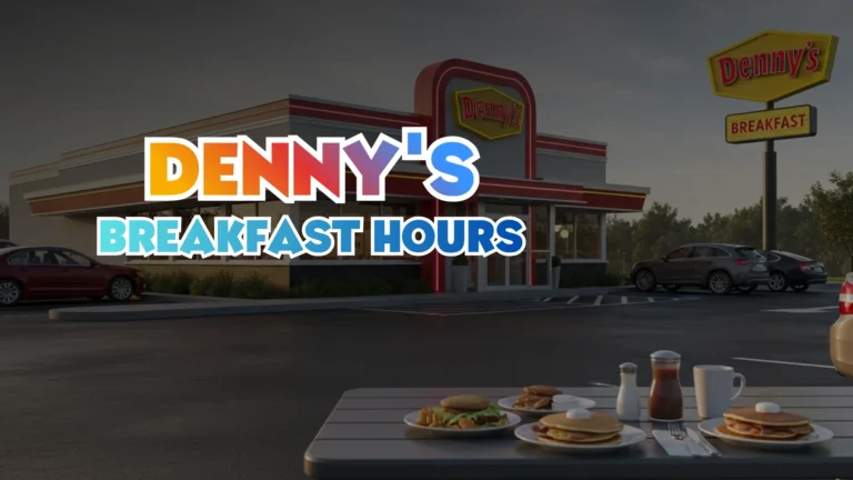 Denny's Breakfast Hours