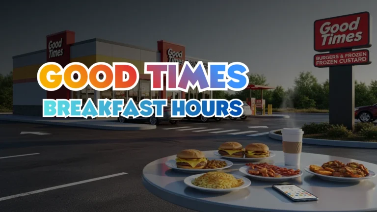 Good Times Breakfast Hours