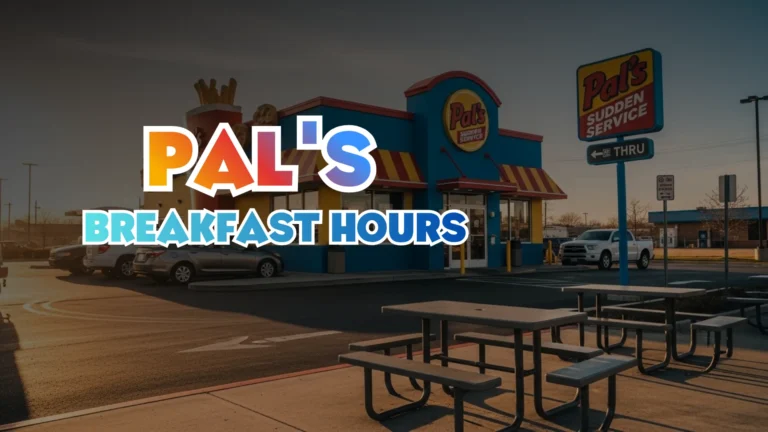 Pal's Breakfast Hours