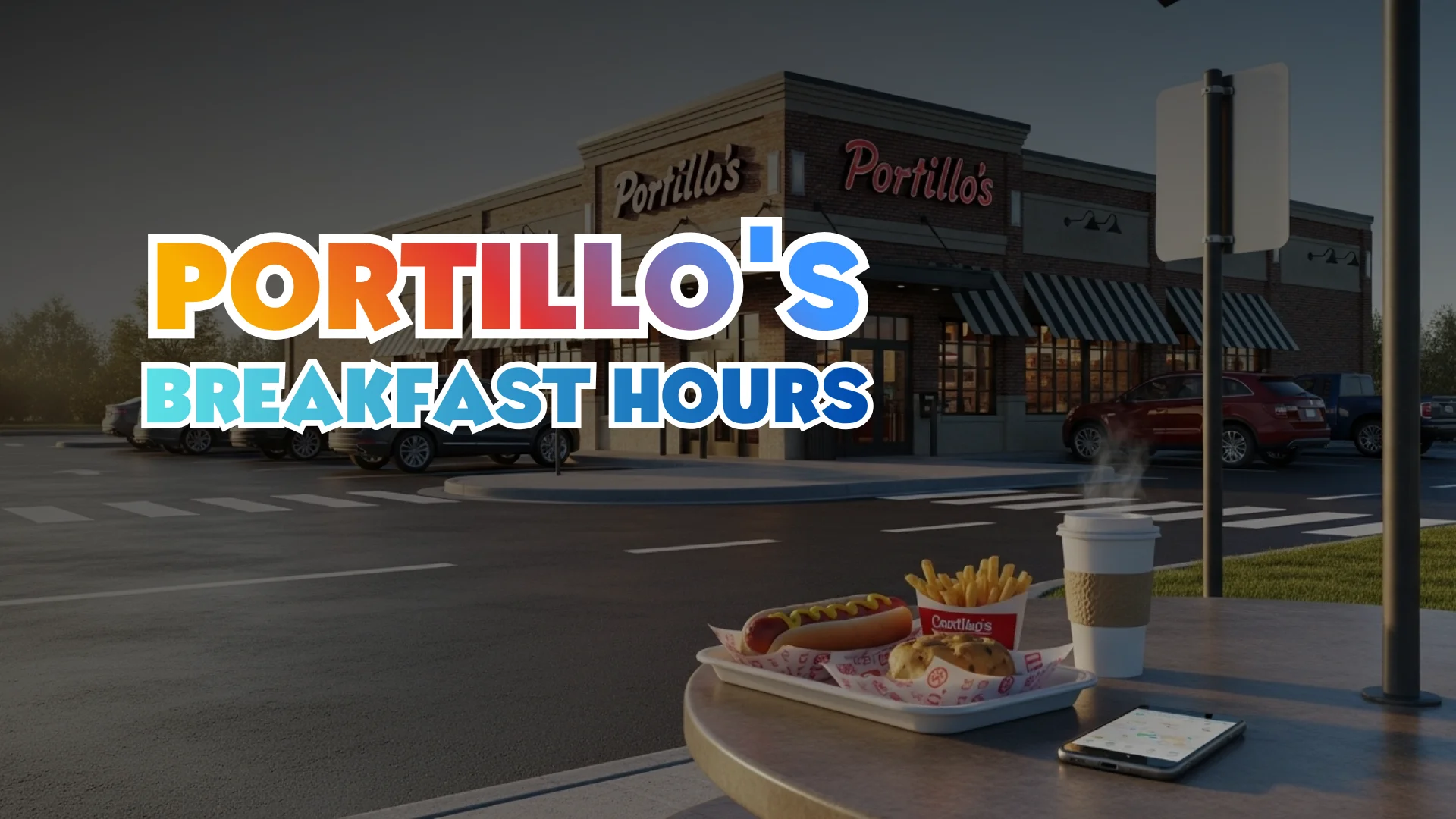 Portillo's Breakfast Hours