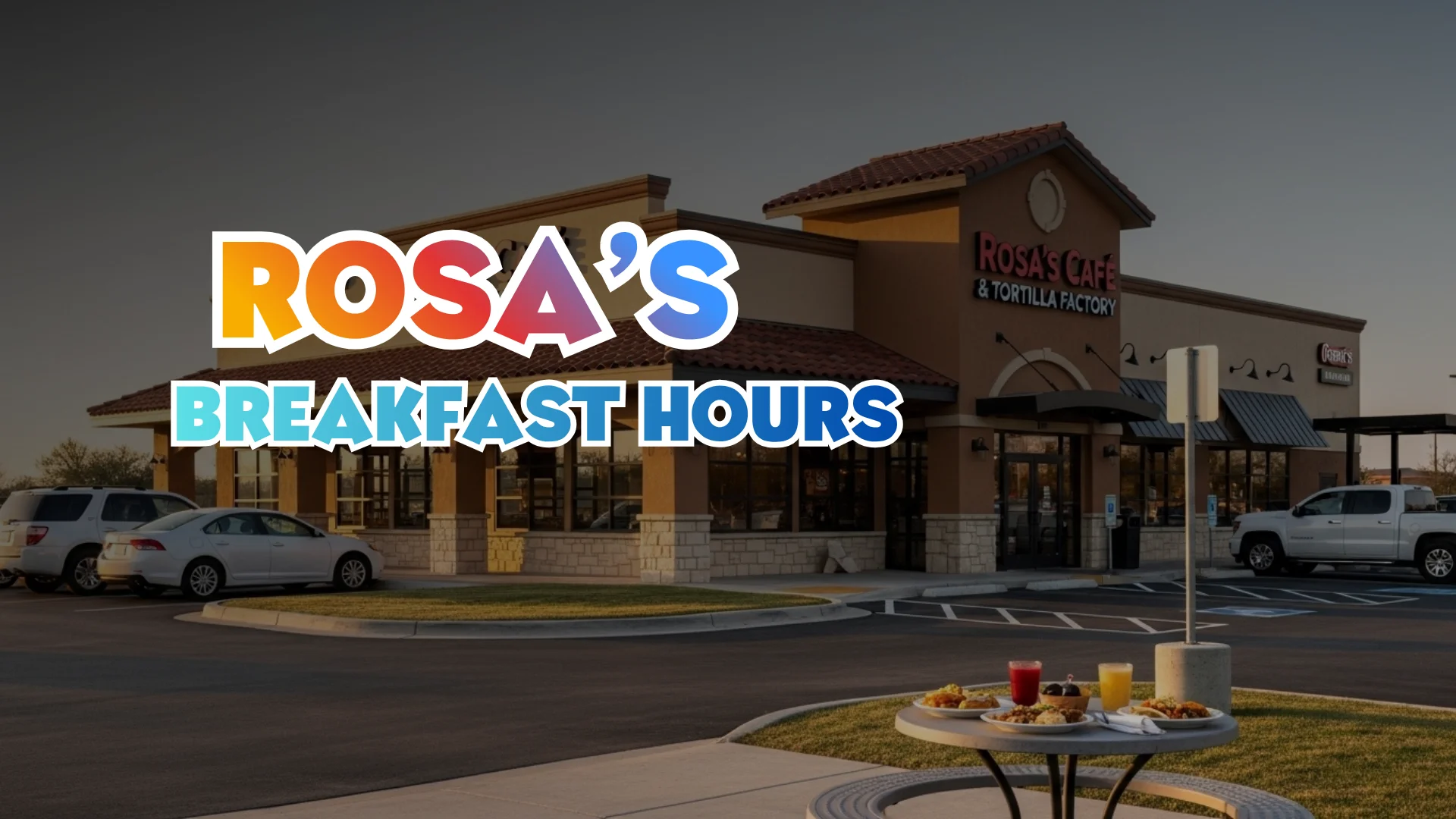 Rosa's Breakfast Hours
